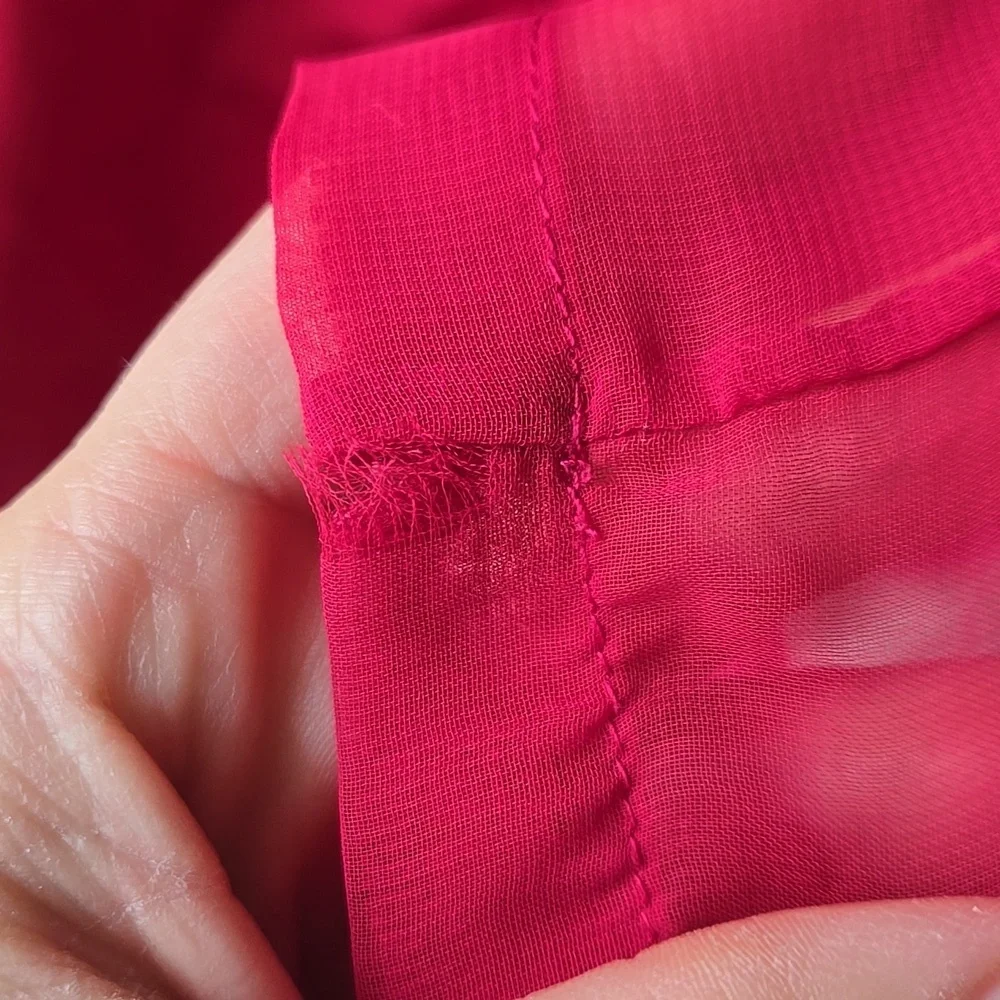 Vintage Victoria's Secrets Pearl Button Down Intimates Blouse